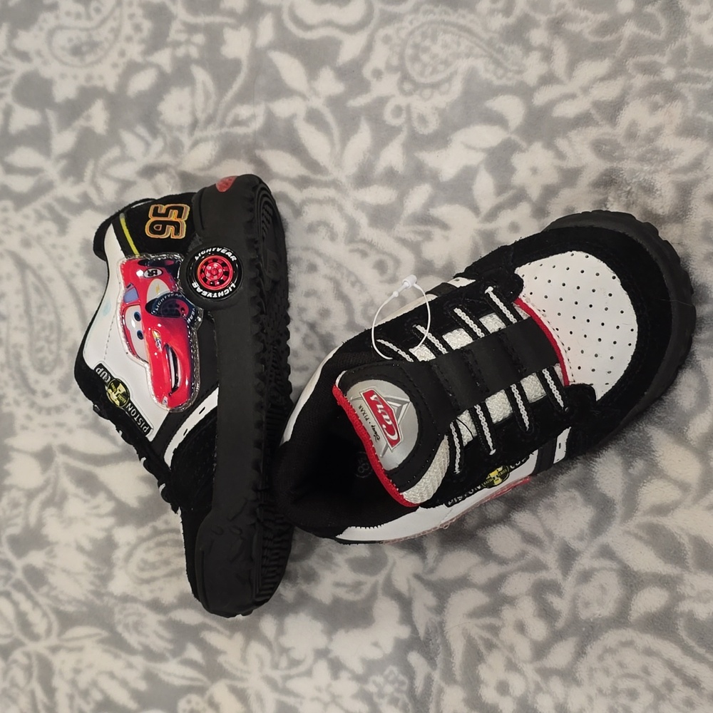 Little Boys Cars Tennis Shoes